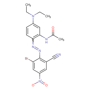 N-[2-[(2-溴-6-氰基-4-硝基苯基)偶氮]-5-(二乙氨基)苯基]乙酰胺