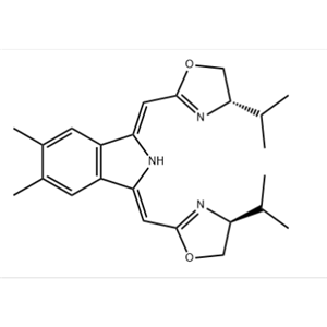 (1Z,3Z)-1,3-雙[[(4S)-4,5-二氫-4-異丙基-2-惡唑基]亞甲基]-2,3-二氫-5,6-二甲基-1H-異吲哚
