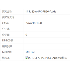 (S, R, S)-AHPC-PEG6-Azide