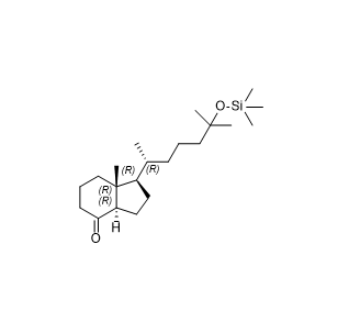 骨化三醇雜質03,(1R,3aR,7aR)-7a-methyl-1-((R)-6-methyl-6-((trimethylsilyl)oxy)heptan-2-yl)octahydro-4H-inden-4-one