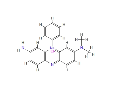 堿性紫 8,3- Amino-7-N, N- Dimethylamino -2-methyl-4'-methyl-5- phenyl - phenazinium chloride