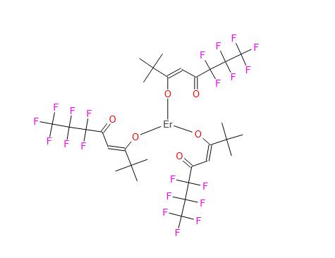 三(6,6,7,7,8,8,8-七氟-2,2-二甲基-3,5-辛二酮)銪(III),ERBIUM(III) 6,6,7,7,8,8,8-HEPTAFLUORO-2,2-DIMETHYL-3,5-OCTANEDIONATE