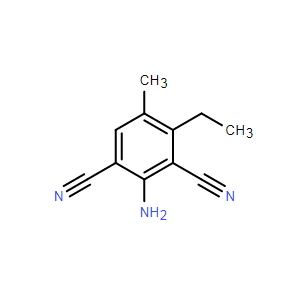 2-氨基-4-乙基-5-甲基苯-1,3-二甲腈