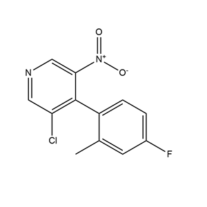 5-氯-4-(4-氟-2-甲基苯基)吡啶-3-胺