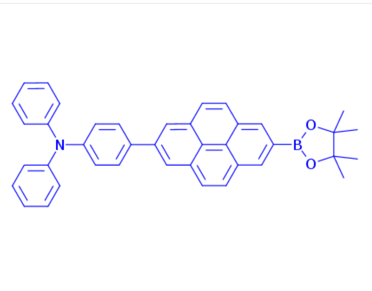 N,N-diphenyl-4-(7-(4,4,5,5-tetramethyl-1,3,2-dioxaborolan-2-yl)pyren-2-yl)aniline,N,N-diphenyl-4-(7-(4,4,5,5-tetramethyl-1,3,2-dioxaborolan-2-yl)pyren-2-yl)aniline