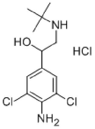 鹽酸克侖特羅,Clenbuterol hydrochloride