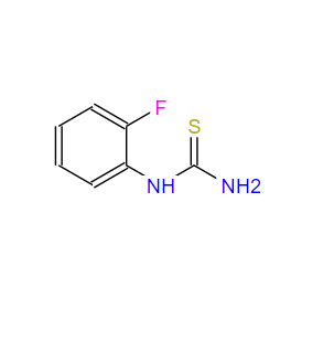 1-(2-氟苯基)-2-硫脲,(2-Fluorophenyl)thiourea