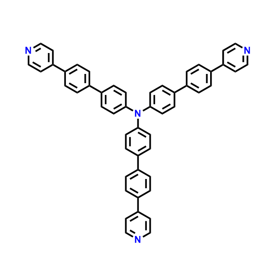 三（4'-（吡啶-4-基）-[1,1'-聯(lián)苯]-4-基）胺,1,1'-Biphenyl]-4-amine, 4'-(4-pyridinyl)-N,N-bis[4'-(4-pyridinyl)[1,1'-biphenyl]-4-yl]-