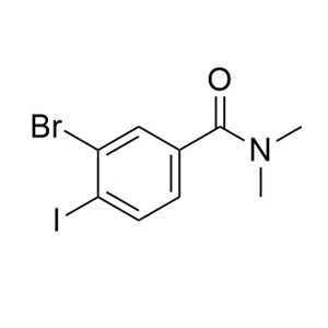 3-bromo-4-iodo-N,N-dimethylbenzamide