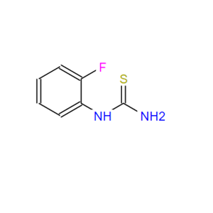 1-(2-氟苯基)-2-硫脲,(2-Fluorophenyl)thiourea