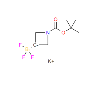 1430219-73-0；N-叔丁基酰基氮雜丁烷三氟硼酸鉀；potassium (1-tert-butoxycarbonylazetidin-3-yl)-trifluoro-boranuide