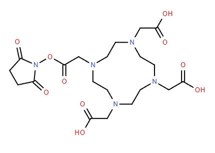 1,4,7,10-四氮雜環(huán)十二烷-1,4,7,10-四乙酸 1-(2,5-二氧代-1-吡咯烷基)酯,DOTA mono-NHS ester