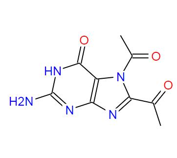 二乙酰鳥嘌呤,N(2),9-Diacetylguanine