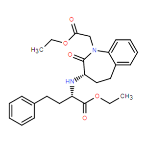 (S)-2-(((S)-1-(2-乙氧基-2-氧代乙基)-2-氧代-2,3,4,5-四氢-1H-苯并[b]氮杂卓-3-基)氨基)-4-苯基丁酸乙酯