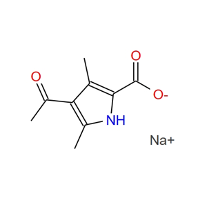 4-乙酰-3,5-二甲基-1H-吡咯-2-羧酸鈉