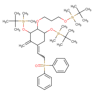 [(2Z)-2-[(3R,4R,5R)-3,5-双[[(1,1-二甲基乙基)二甲基甲硅烷基]氧基]-4-[3-[[(1,1-二甲基乙基)二甲基甲硅烷基]氣基]丙氣基]-2-亚甲基环己基]乙基]二苯基-氧化膦