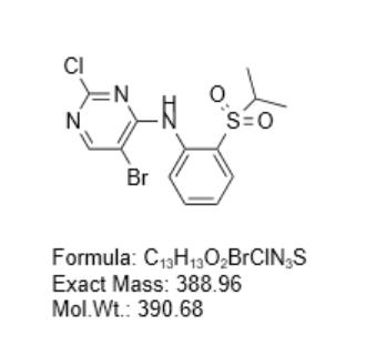 5-溴-2-氯-N-(2-(異丙基磺酰基)苯基)嘧啶-4-胺,5-Bromo-2-chloro-N-(2-(isopropylsulfonyl)phenyl)pyrimidin-4-amine