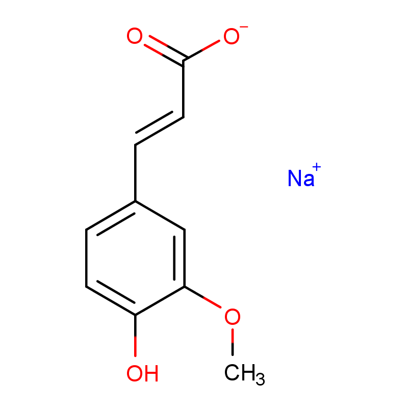 阿魏酸乙酯,Ethyl 4'-hydroxy-3'-methoxycinnamate