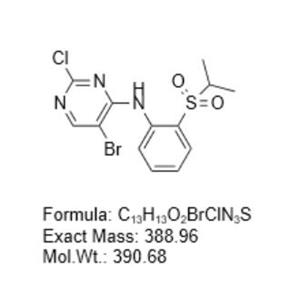 5-溴-2-氯-N-(2-(异丙基磺酰基)苯基)嘧啶-4-胺