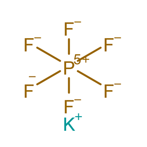 六氟磷酸鉀,Potassium