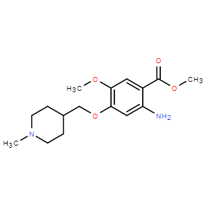 5-甲氧基-4-(1-甲基-4-甲氧基哌啶)-2-氨基苯甲酸甲酯