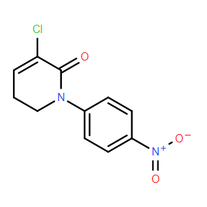 3-氯-5,6-二氫-1-(4-硝基苯基)-2(1H)-吡啶酮,3-Chloro-1-(4-nitrophenyl)-5,6-dihydropyridin-2(1H)-one