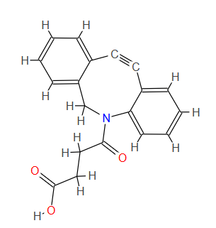 11,12-二氫-Γ-氧代-二苯并[[F]偶氮-5-(6H)-丁酸,DBCO-Acid