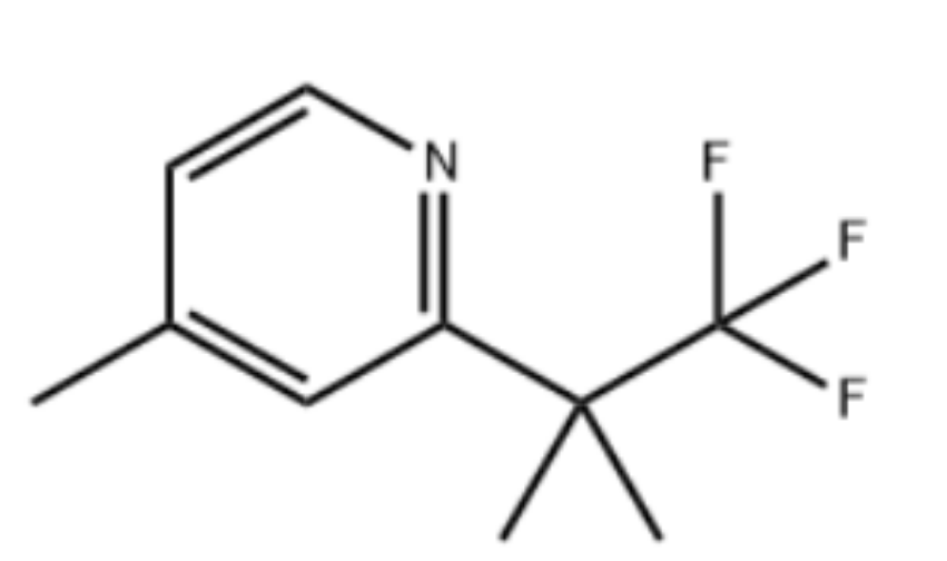 4-甲基-2-(1,1,1-三氟-2-二甲基-2-乙基)吡啶,4-Methyl-2-(1,1,1-trifluoro-2-Methylpropan-2-yl)pyridine