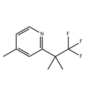 4-甲基-2-(1,1,1-三氟-2-二甲基-2-乙基)吡啶 