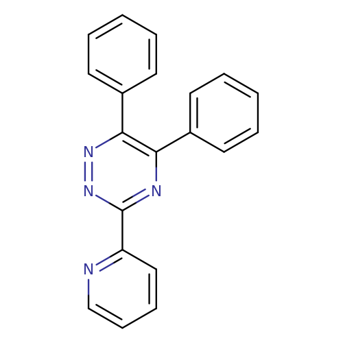 5,6-二苯基-3-(2-吡啶基)-1,2,4-三嗪,5,6-Diphenyl-3-(2-pyridyl)-1,2,4-triazine