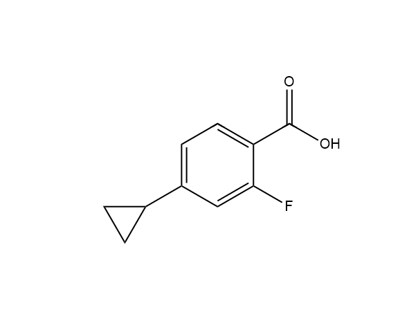 4-環(huán)丙基-2-氟苯甲酸,4-Cyclopropyl-2-fluorobenzoic acid
