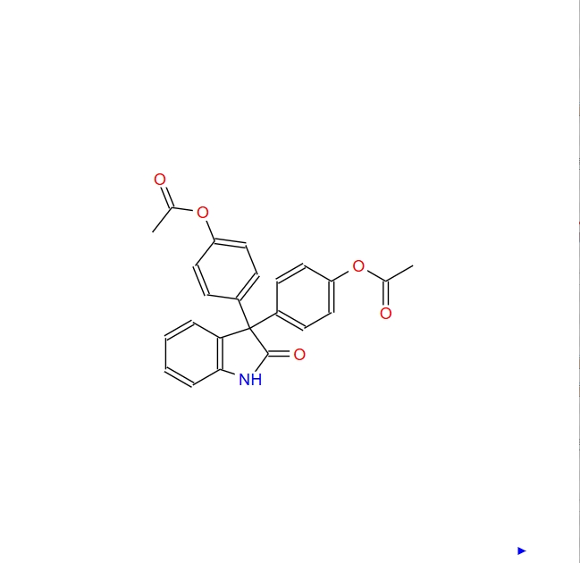 双醋酚丁,oxyphenisatine di(acetate)