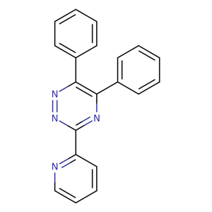 5,6-二苯基-3-(2-吡啶基)-1,2,4-三嗪5,6-二苯基-3-(2-吡啶基)-1,2,4-三嗪/5,6-Diphenyl-3-(2-pyridyl)-1,2,4-triazine/1046-56-6