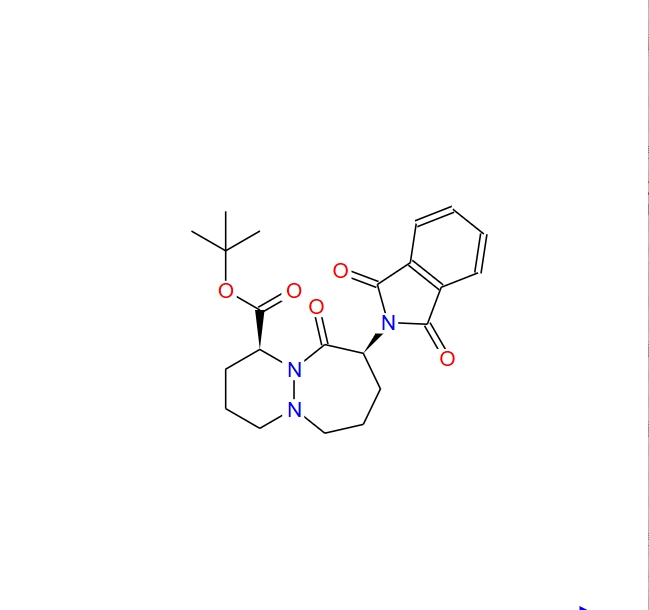 (1S,9R)-9-(1,3-二氧代异吲哚啉-2-基)-10-氧代八氢-1H-哒嗪并[1,2-a][1,2]二氮杂卓-1-羧酸叔丁酯,(1S,9R)-tert-Butyl 9-(1,3-dioxoisoindolin-2-yl)-10-oxooctahydro-1H-pyridazino[1,2-a][1,2]diazepine-1-carboxylate