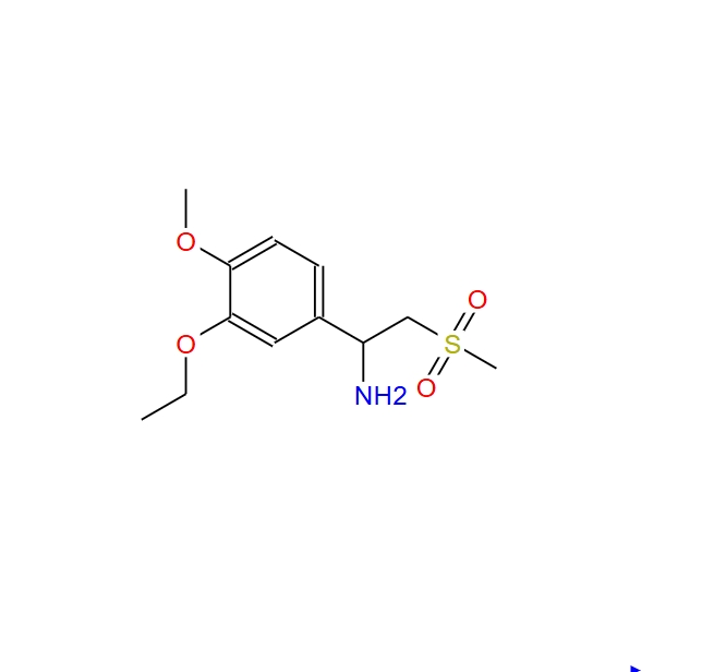 3-乙氧基-4-甲氧基-ALPHA-[(甲基磺酰基)甲基]-苯甲胺,3-Ethoxy-4-Methoxy-alpha-[(Methylsulfonyl)Methyl]-benzeneMethanaMine