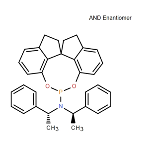 (11AR)-(+)-10,11,12,13-四氢茚并[7,1-DE:1',7'-FG][1,3,2]二氧磷-5-双[-1-苯乙基]胺