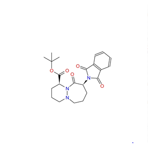 (1S,9R)-9-(1,3-二氧代异吲哚啉-2-基)-10-氧代八氢-1H-哒嗪并[1,2-a][1,2]二氮杂卓-1-羧酸叔丁酯,(1S,9R)-tert-Butyl 9-(1,3-dioxoisoindolin-2-yl)-10-oxooctahydro-1H-pyridazino[1,2-a][1,2]diazepine-1-carboxylate