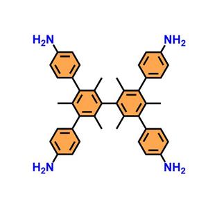 2411406-16-9，3,3',5,5'-四(4-氨基苯基)-2,2',4,4',6,6'-六甲基聯(lián)苯