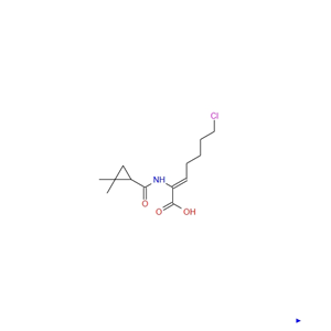 (Z)-(S)-7-氯-2-(2,2-二甲环丙甲酰胺基)-2-庚烯酸,(Z)-(S)-7-Chloro-2-(2,2-diMethyl-cyclopropanecarboxaMido)-2-heptenoic acid