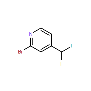 2-溴-4-(二氟甲基)吡啶,2-Bromo-4-(difluoromethyl)pyridine