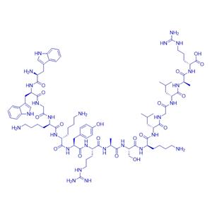 （色氨酸63，色氨酸64）-補(bǔ)體C3a片段（63-67）/130154-64-2/(Trp63,Trp64)-C3a(63-77) 