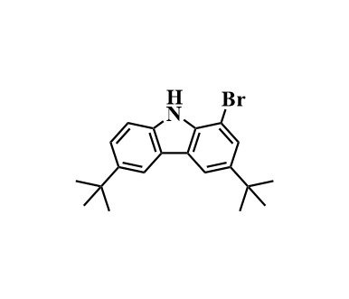 1-溴-3,6-二叔丁基-9H-咔唑,1-bromo-3,6-bis(1,1-dimethylethyl)-9H-Carbazole