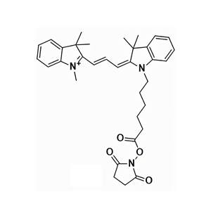 花菁素Cy3琥珀酰亞胺酯,Cyanine3 NHS ester