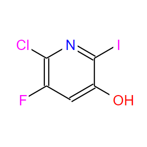 6-氯-5-氟-2-碘吡啶-3-醇,6-chloro-5-fluoro-2-iodopyridin-3-ol