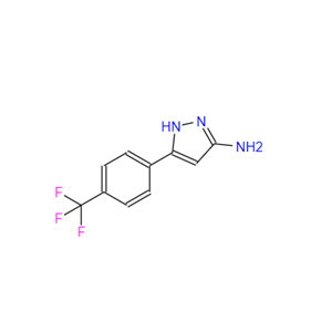 5-(4-三氟甲基)-2H-吡唑-3-基胺,5-(4-Trifluoromethyl-phenyl)-2H-pyrazol-3-ylamine