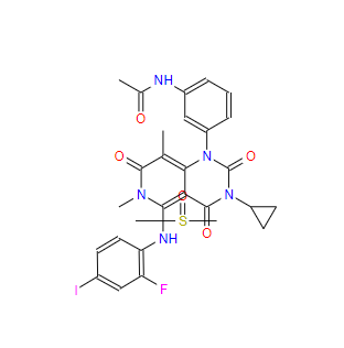 曲美替尼二甲亚砜,Trametinib DMSO solvate