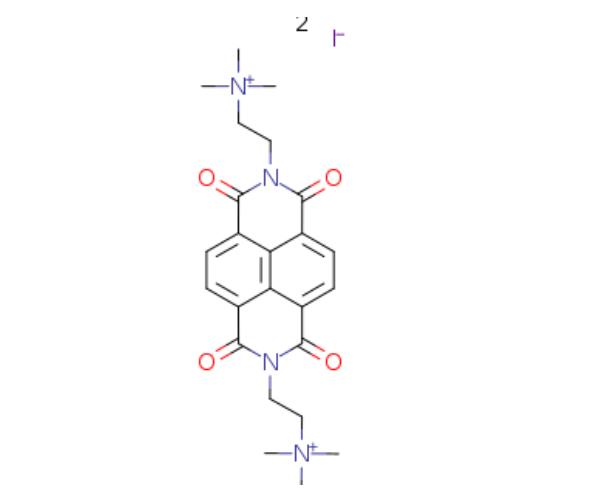N，N′-雙[（2-三甲基銨）乙基]-1、4、5、8-萘四羧酸二酰亞胺二碘化物,N,N'-bis-[(2-trimethylammonium)ethyl]-1,4,5,8-naphthalenetetracarboxylic acid diimide diiodide