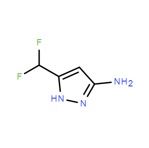 5-(二氟甲基)-1H-吡唑-3-胺,5-(Difluoromethyl)-1H-pyrazol-3-amine