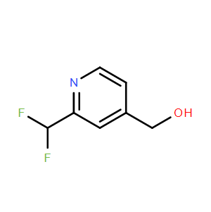 (2-(二氟甲基)吡啶-4-基)甲醇,(2-(Difluoromethyl)pyridin-4-yl)methanol