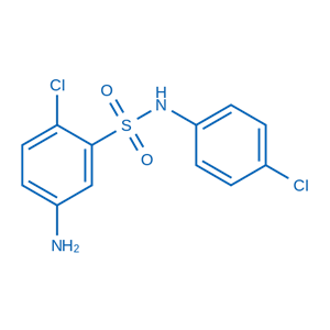 5-氨基-2-氯-N-(4-氯-苯基)-苯磺酰胺